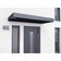 Stříška vchodová Guttavordach BS PLUS-L LED strip antracit 2 000×900 mm