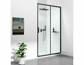 Dveře sprchové Gelco Sigma Simply Black 1 000 mm černá/čiré sklo