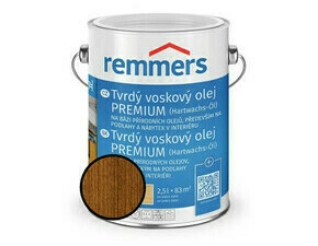 Olej tvrdý voskový Remmers Premium 1362 nussbaum 0,75 l
