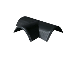 Hřebenáč rozdělovací levý T250 Bramac Protector Plus s příchytkou ebenově černá