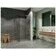 Kout sprchový Lansanit Brix HRY 890×890 mm chrom/čiré sklo