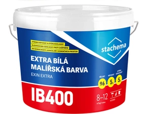 Malba interiérová Stachema IB400 bílá 15+3 kg