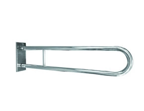 Úchyt sklopný ve tvaru U Bemeta Help 850 mm s krytkou nerez lesklý