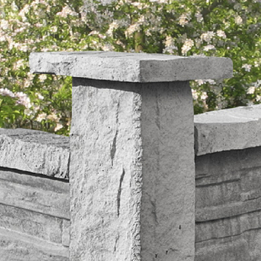 Stříška na sloupek FEROBET GRANADA přírodní 170×170×35 mm