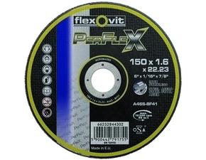 Kotouč řezný Flexovit PerFlex A46S-BF41 150×22,23 mm