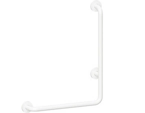 Držadlo nástěnné opěrné Bemeta Help 680 mm pravé s krytkou bílé