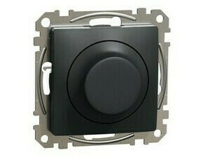 Stmívač otočný LED univerzální Schneider Sedna Design antracit