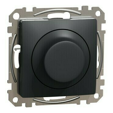 Stmívač otočný LED univerzální Schneider Sedna Design antracit