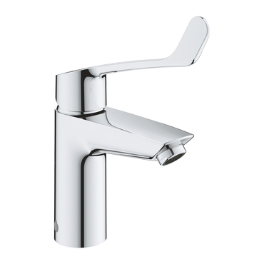 Baterie umyvadlová stojánková Grohe Eurosmart velikost S, s lékařskou pákou chrom 23984003