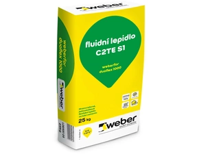 Lepidlo cementové C2TE S1 weberfor duoflex 1000 25 kg