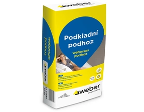 Postřik sanační cementový webersan podhoz 25 kg