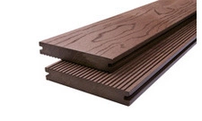 Prkno terasové dřevoplastové DŘEVOplus STANDARD plné wenge 22×140×4000 mm