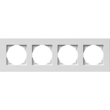 Rámeček TEM Logiq čtyřnásobná bílá