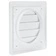Mřížka větrací gravitační HACO VM G 150×150/100 mm bílá