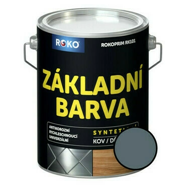 Barva základová Rokoprim RK 101 šedá 3,2 l