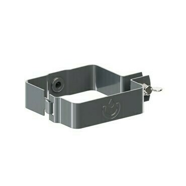 Objímka svodu hranatá GuttaKROP PVC antracit