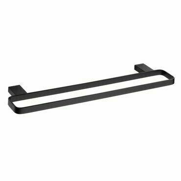 Věšák na ručníky Bemeta Nero černý matný 500 mm