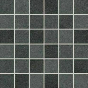 Mozaika Rako Extra 5×5 cm (set 30×30 cm) černá DDM06725