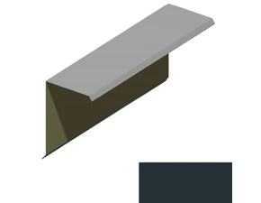 Ukončení pultové střechy RS360S-75 SP 25 RAL 7016 antracitově šedá