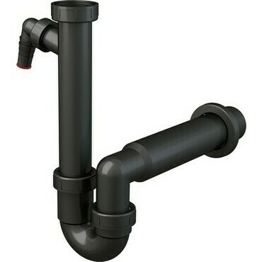 Sifon dřezový trubkový Alca A81-DN50-ECO s přípojkou a převlečnou maticí 6/4"