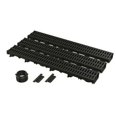 Set garážový Alca AVZ112-G501 Low 3 m (2× čelo , 1× hrdlo DN 110) A15