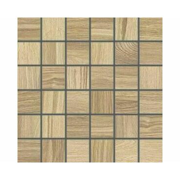 Dlažba Rako BOARD 5×5 cm (set 30×30 cm) béžová DDM05142