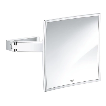 Zrcátko kosmetické Grohe Selection Cube chrom