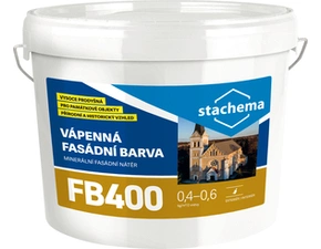Barva fasádní Stachema FB400 bílá 10 kg