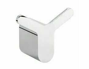 Háček dvojitý Bemeta Organic nerez lesklý