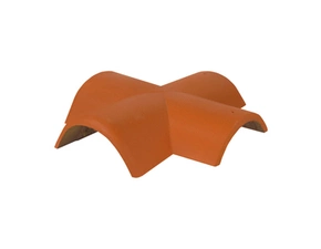 Hřebenáč rozdělovací X Bramac Novo se dvěma příchytkami cihlově červená