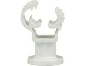 Podpěra vedení do zdiva Tremis PV 1p plast PA bílá 30 mm