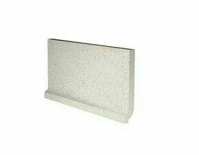 Sokl s požlábkem Rako Taurus Granit 8×20 cm 62 Sahara TSPF6062