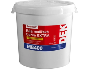 Malba interiérová DEK MB400 EXTRA bílá, 40 kg