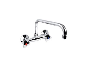 Baterie dřezová nástěnná Mereo Kasia CBS30104 150 mm chrom ramínko U 230 mm