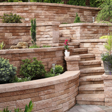 Blok betonový roh CS Beton Naturblok 75 playa