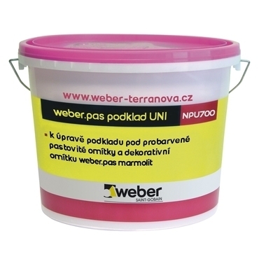 Penetrace weberpas podklad UNI hnědá 1 kg