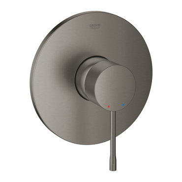Baterie podomítková Grohe Essence bez přepínače kartáčovaný Hard Graphite 24057AL1
