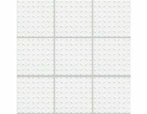 Dlažba Rako Pool 10×10 cm bílá matná GRH0K223
