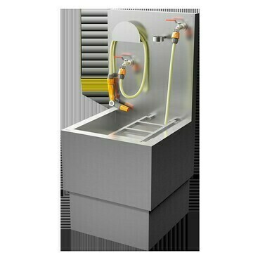 Výlevka nerezová Sanela SLVN 07 pro chemická WC