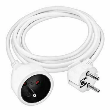 Kabel prodlužovací spojka Solight 3 m 1 mm2 IP 20