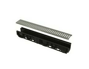 Žlab venkovní Alca AVZ102-R102 rošt pozinkovaný s C profilem A15