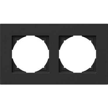 Rámeček TEM Logiq dvojnásobná černá