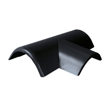 Hřebenáč rozdělovací pravý T250 Bramac Star s příchytkou ebenově černá