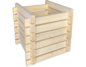 Kompostér dřevěný 800×800×900 mm