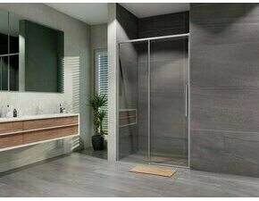 Dveře sprchové Lansanit Alvaro SZD10 1 000 mm chrom/čiré sklo