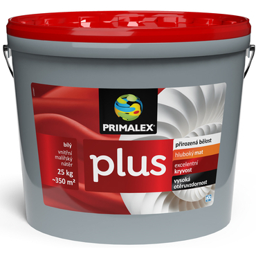 Malba interiérová PRIMALEX Plus bílá, 15 kg