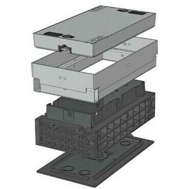 Šachta kabelová Langmatz EK278 poklop D400 betonový