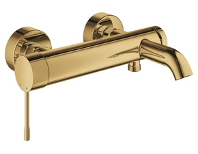 Baterie vanová nástěnná Grohe Essence 150 mm Cool Sunrise s přepínačem 33624GL1