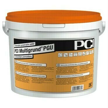 Penetrace s granulátem PCI Multigrund PGU barevná 5 l