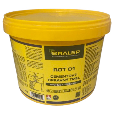 Tmel opravný cementový Bralep ROT 01 3 kg